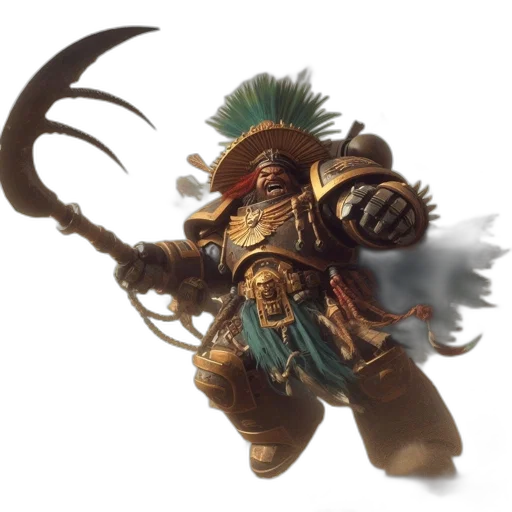 staff, concept art, fantasy art, armored transparent PNG cut-out