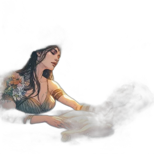 jewelry, fantasy art, concept art, comic book art transparent PNG cut-out