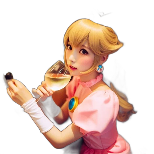staff, dress, bottle, concept art transparent PNG cut-out