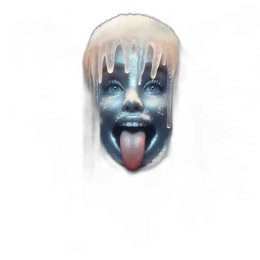 face, mask, creature, bottle transparent PNG cut-out
