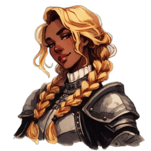 staff, hair, face, crown transparent PNG cut-out