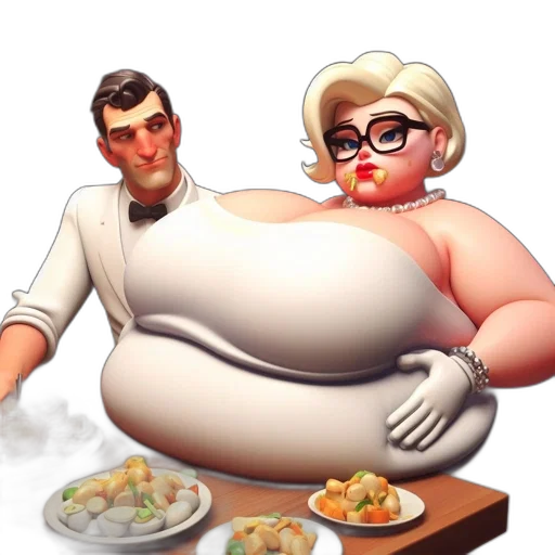 food, concept art, photorealistic, 3d render transparent PNG cut-out