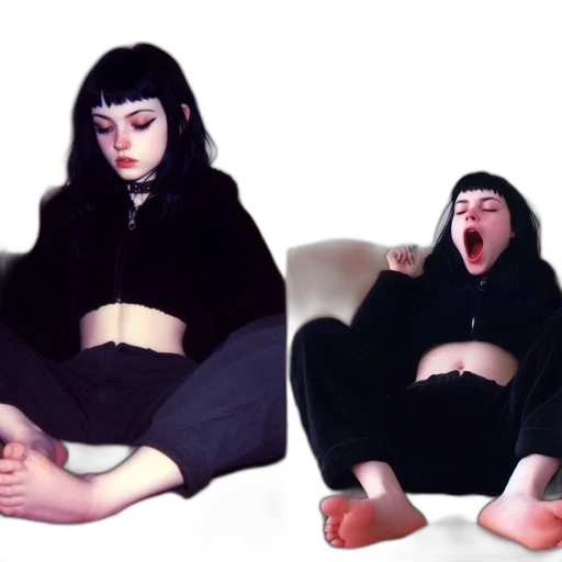 creature, jacket, shoes, face transparent PNG cut-out