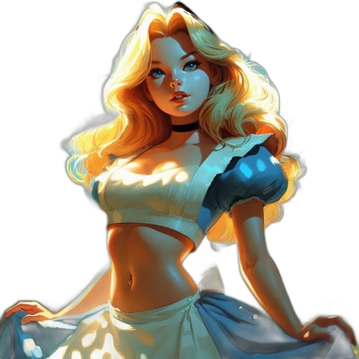 dress, comic book art, concept art, fantasy art transparent PNG cut-out