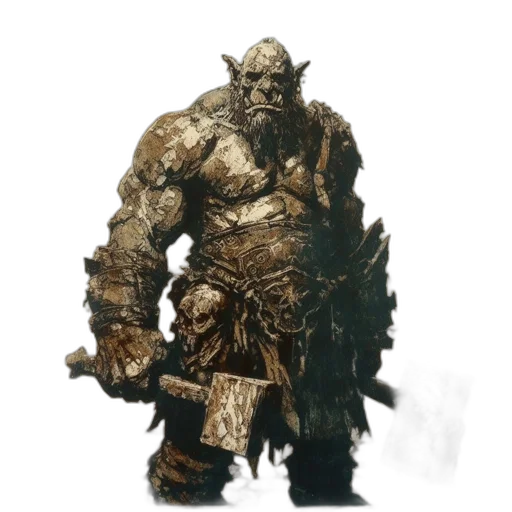 creature, weapon, staff, sword transparent PNG cut-out