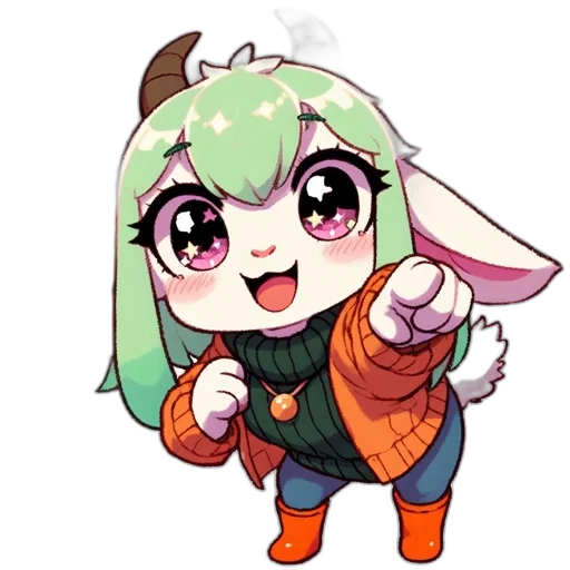 staff, animal, weapon, jacket transparent PNG cut-out