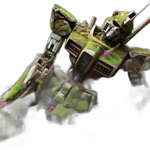 weapon, robot, dragon, concept art transparent PNG cut-out