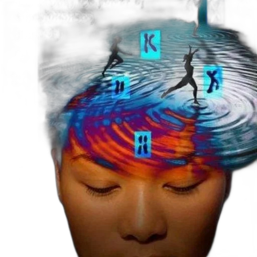crown, face, concept art, underwater transparent PNG cut-out