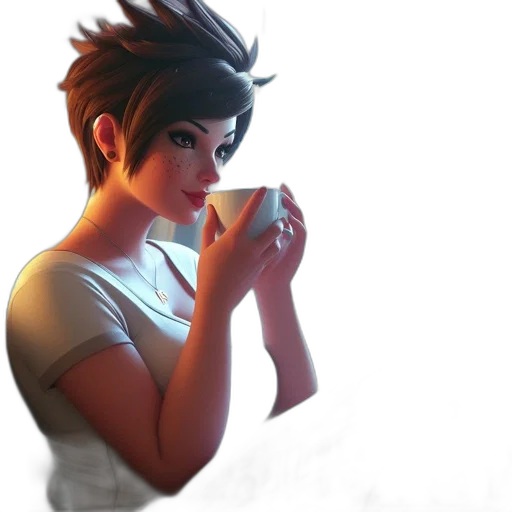 face, robot, staff, concept art transparent PNG cut-out