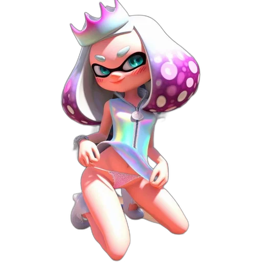 dress, crown, weapon, staff transparent PNG cut-out