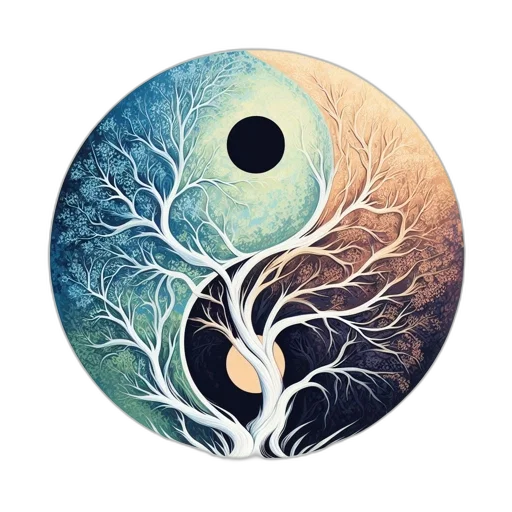 tree, fantasy art, watercolor, concept art transparent PNG cut-out