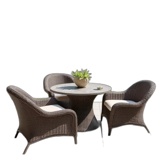 furniture, 3d render, photorealistic, earth tones transparent PNG cut-out