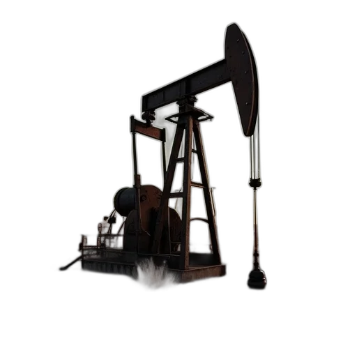 weapon, oil, well, example transparent PNG cut-out