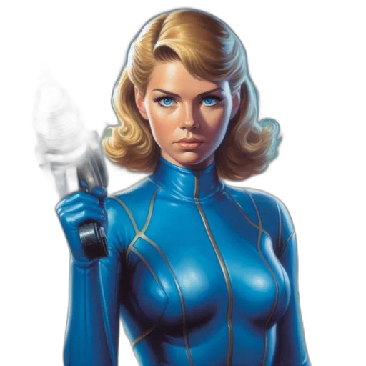 staff, comic book art, concept art, blue transparent PNG cut-out