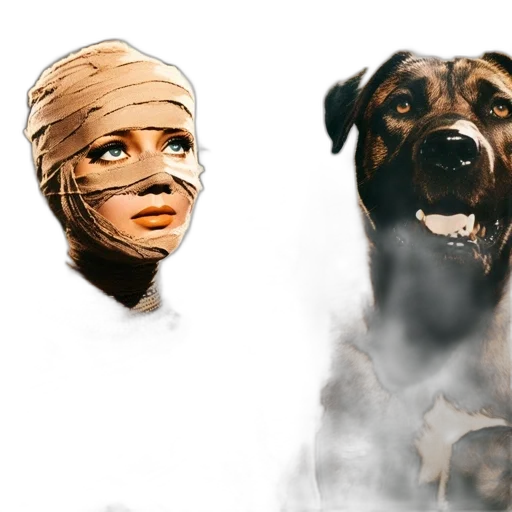 mask, face, concept art, photorealistic transparent PNG cut-out