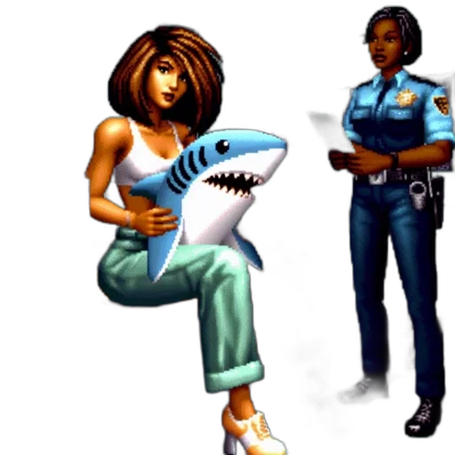 concept art, pixel art, vaporwave, photorealistic transparent PNG cut-out