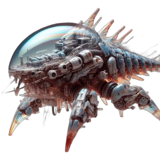weapon, robot, creature, dragon transparent PNG cut-out