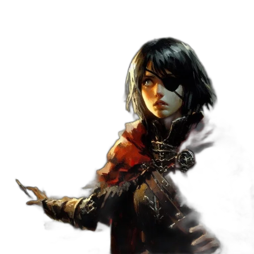 sword, weapon, face, staff transparent PNG cut-out