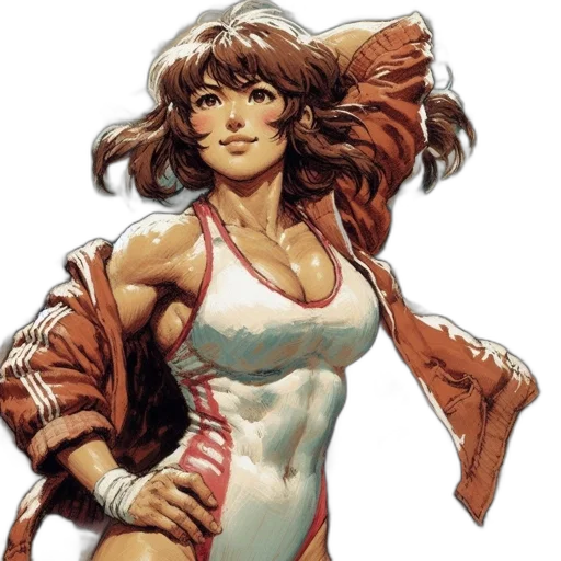 comic book art, concept art, fantasy art, anime transparent PNG cut-out