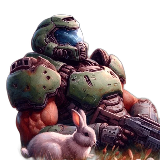 robot, weapon, creature, concept art transparent PNG cut-out
