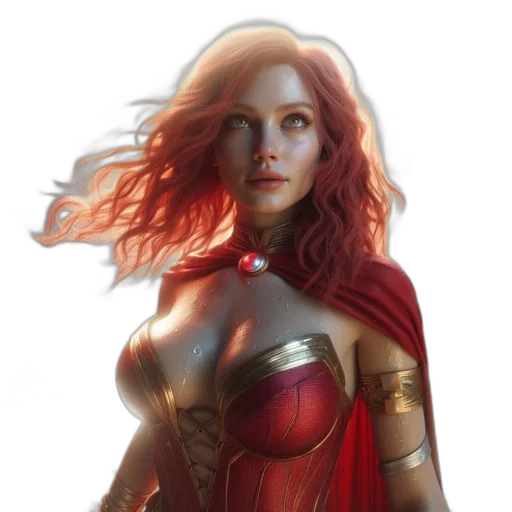 dress, fantasy art, comic book art, concept art transparent PNG cut-out