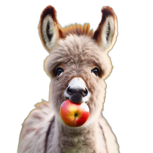 animal, creature, staff, face transparent PNG cut-out