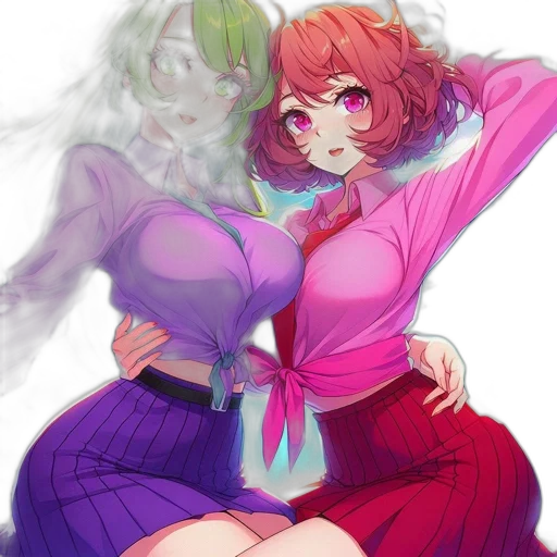dress, weapon, jacket, staff transparent PNG cut-out