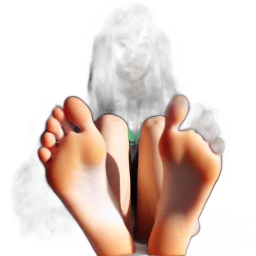 shoes, face, jewelry, staff transparent PNG cut-out