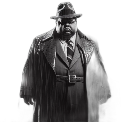 jacket, staff, face, hat transparent PNG cut-out