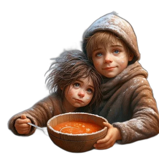 food, photorealistic, concept art, oil painting transparent PNG cut-out