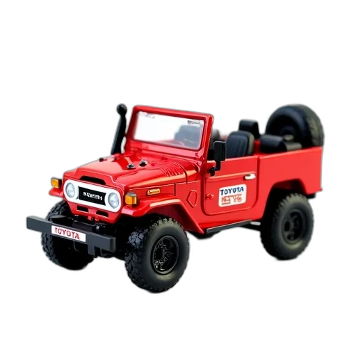 car, 3d render, red, toy transparent PNG cut-out