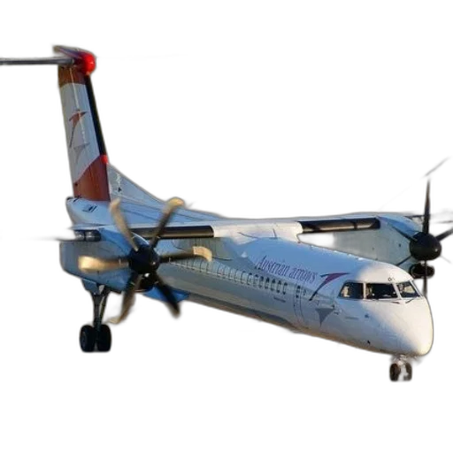 white, austrian, airlines, plane transparent PNG cut-out
