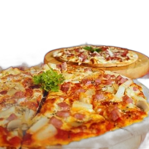 food, crown, 3d render, photorealistic transparent PNG cut-out