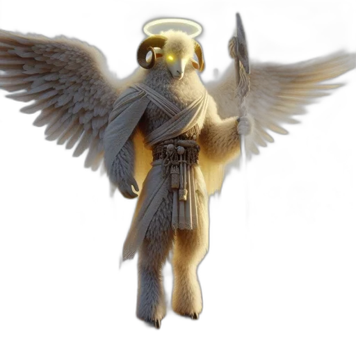 staff, 3d render, concept art, fantasy art transparent PNG cut-out