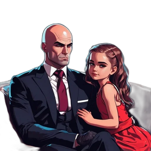 dress, comic book art, concept art, cyberpunk transparent PNG cut-out