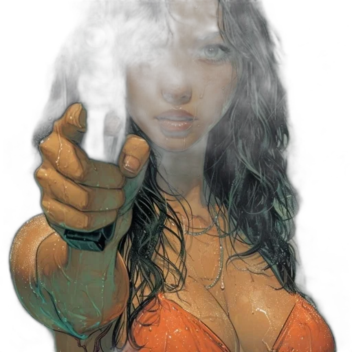 weapon, comic book art, photorealistic, fantasy art transparent PNG cut-out