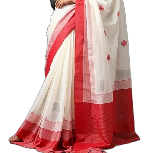 dress, red, beautiful, white transparent PNG cut-out