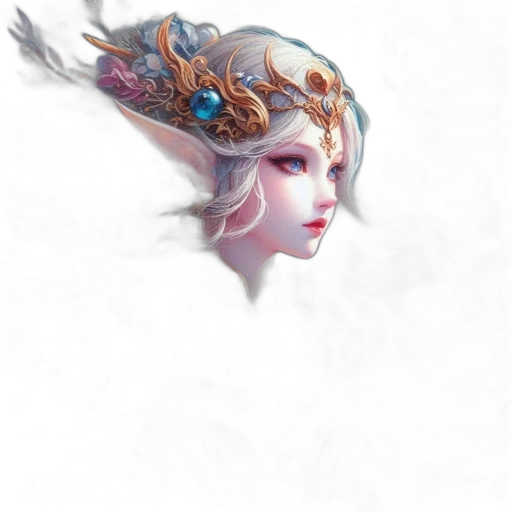 crown, mask, face, jewelry transparent PNG cut-out