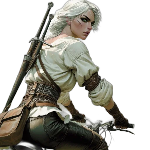 sword, weapon, staff, fantasy art transparent PNG cut-out
