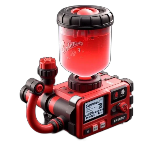 robot, futuristic-styled, device, features transparent PNG cut-out
