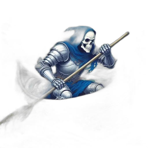 sword, staff, weapon, fantasy art transparent PNG cut-out