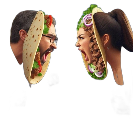 face, hat, food, mask transparent PNG cut-out