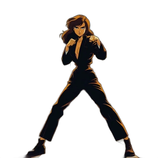jacket, weapon, sword, comic book art transparent PNG cut-out