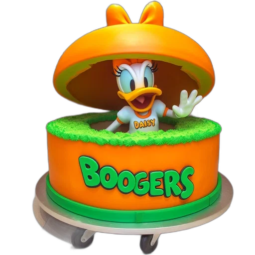 hat, food, 3d render, concept art transparent PNG cut-out