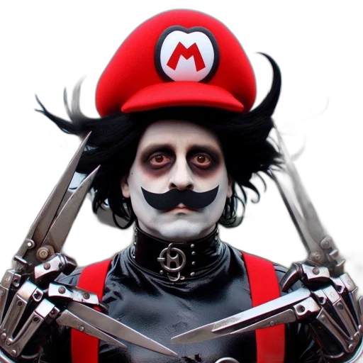mask, staff, hat, face transparent PNG cut-out