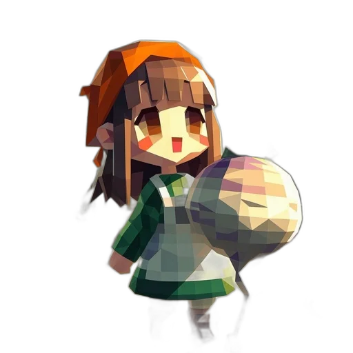 weapon, staff, jacket, creature transparent PNG cut-out
