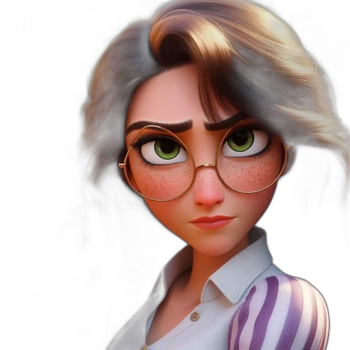 face, staff, concept art, photorealistic transparent PNG cut-out