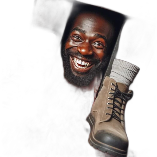 shoes, weapon, face, bottle transparent PNG cut-out