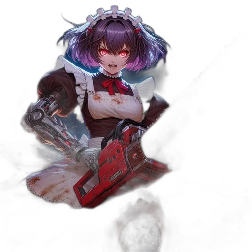 weapon, staff, robot, sword transparent PNG cut-out