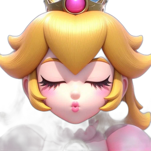 crown, face, 3d render, concept art transparent PNG cut-out